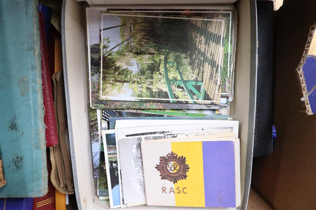 Mixed ephemera, including a WWII RAF Pilots Flying Log Book in the name of Sgt. S. Antonopoulos,